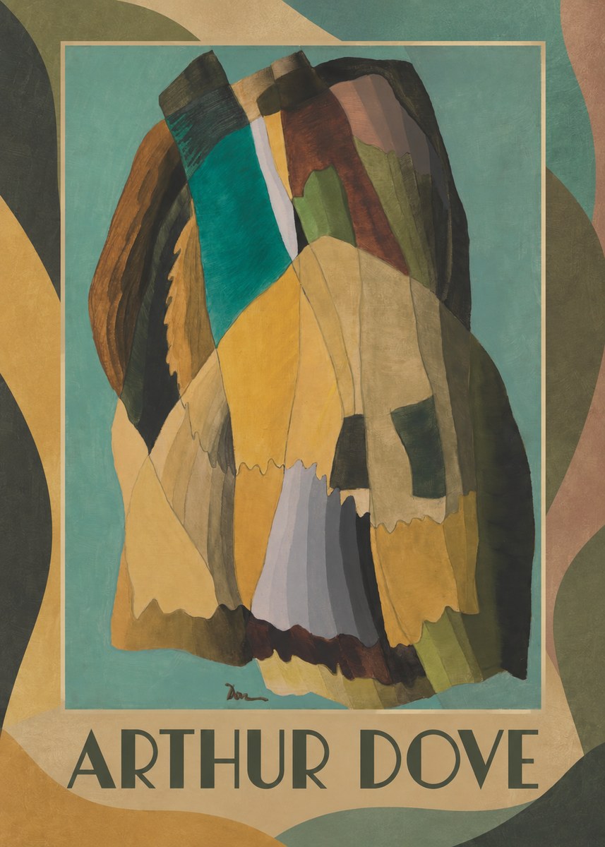 Arthur Dove Abstract Composition No1 - Poster