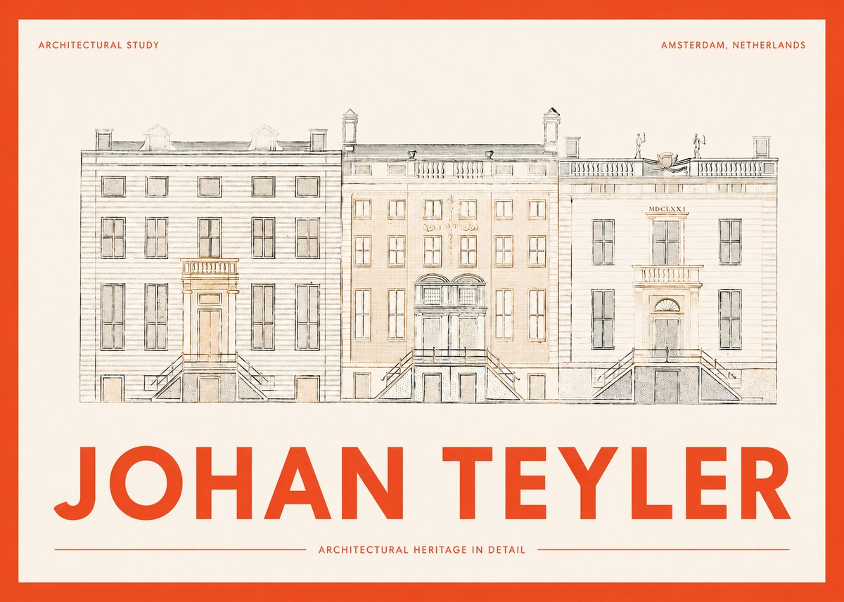 Johan Teyler Architectural Study II No2 - Poster