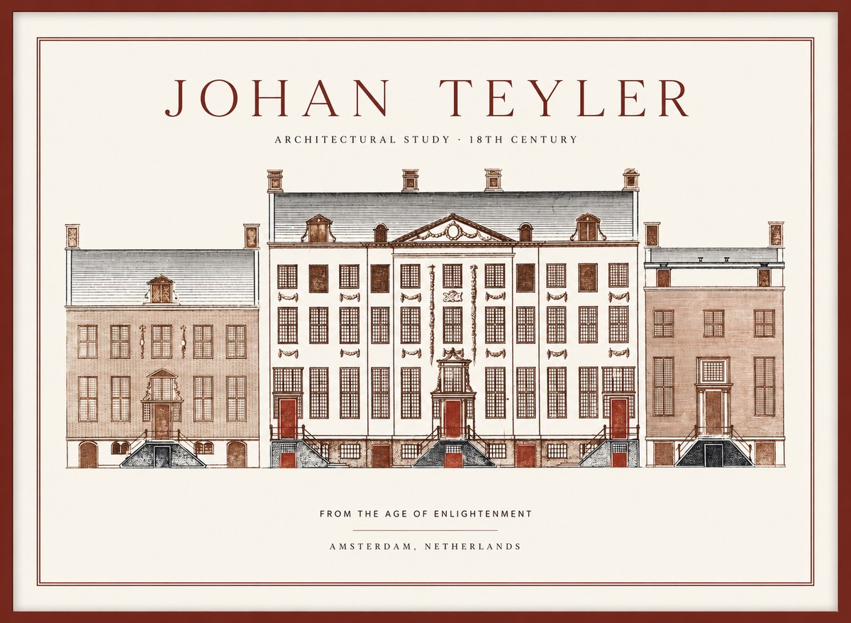 Johan Teyler Architectural Study VII No1 - Poster
