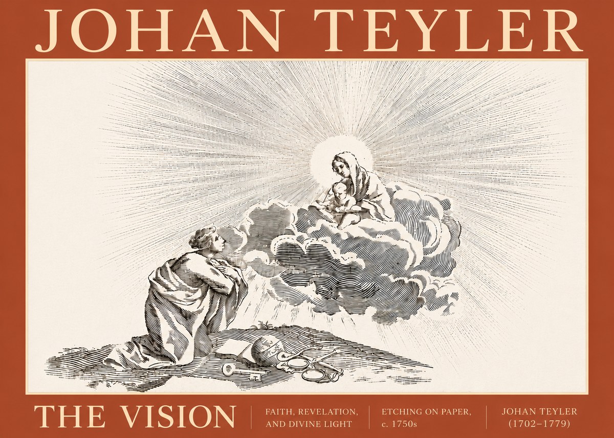 Johan Teyler The Vision No4 - Poster