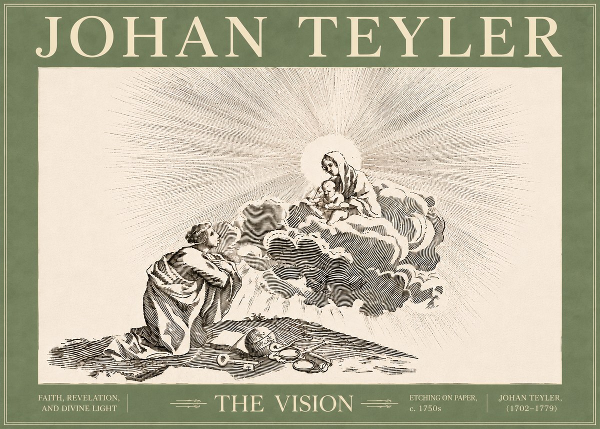 Johan Teyler The Vision No6 - Poster