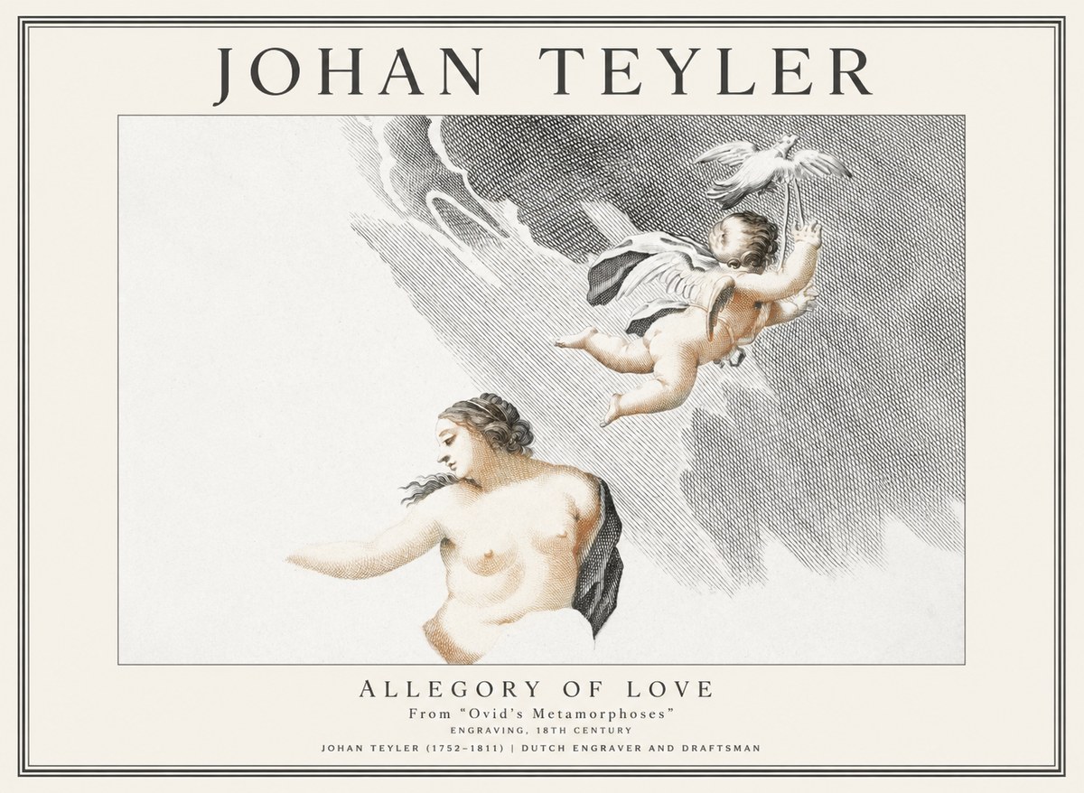 Johan Teyler Allegory of Love No1 - Poster