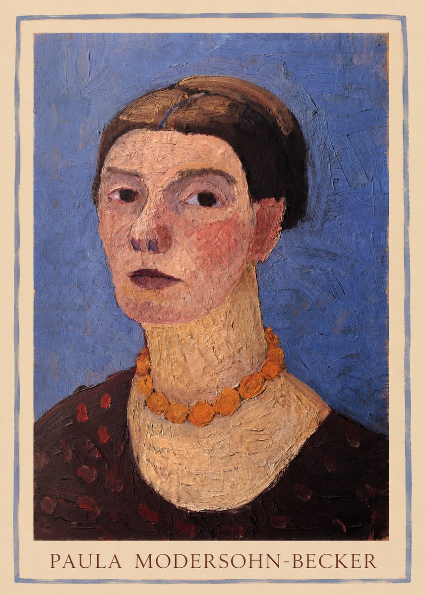 Paula Modersohn-Becker Self-portrait No1 - Poster