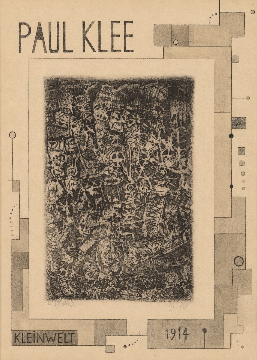 Paul Klee Kleinwelt No6 - Poster