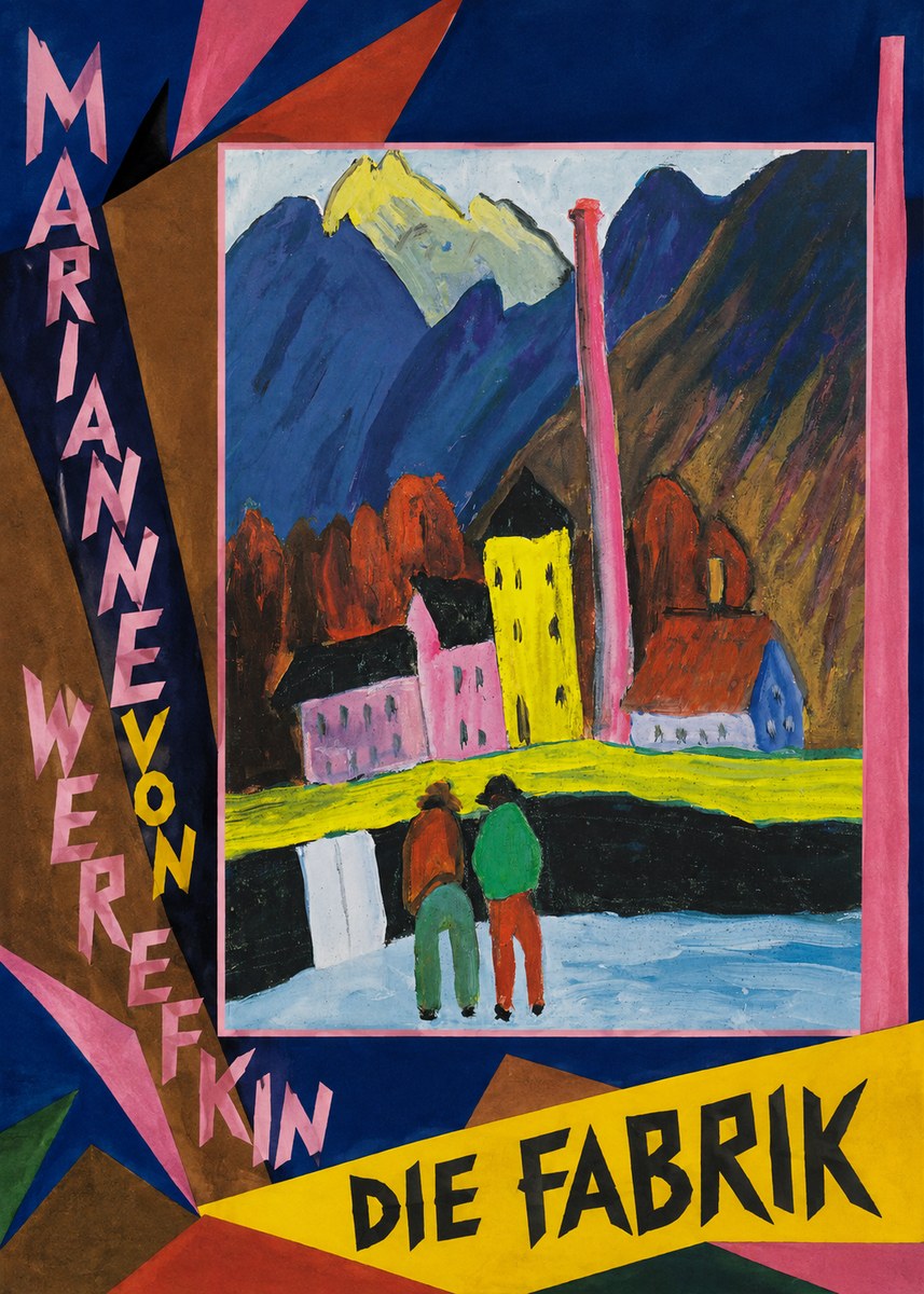 Marianne von Werefkin Die Fabrik No4 - Poster