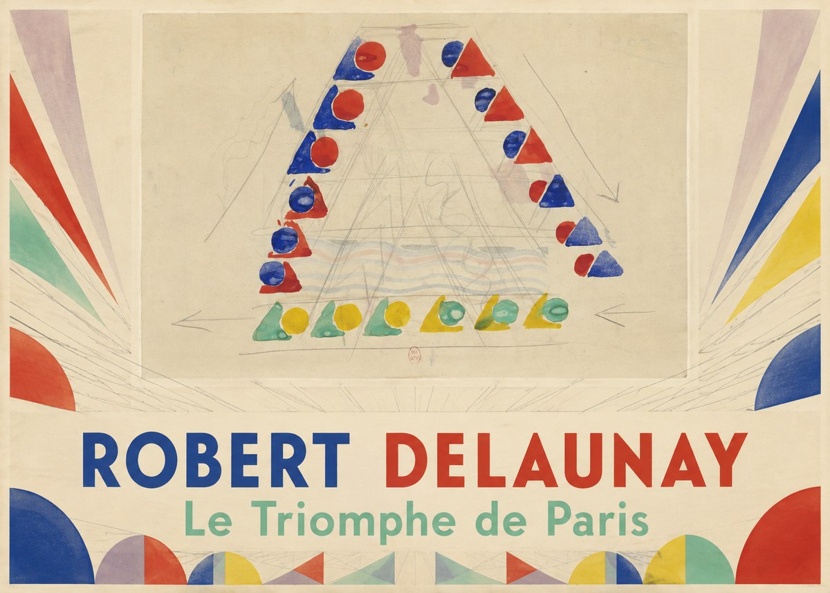 Robert Delaunay Le Triomphe De Paris II No4 - Poster