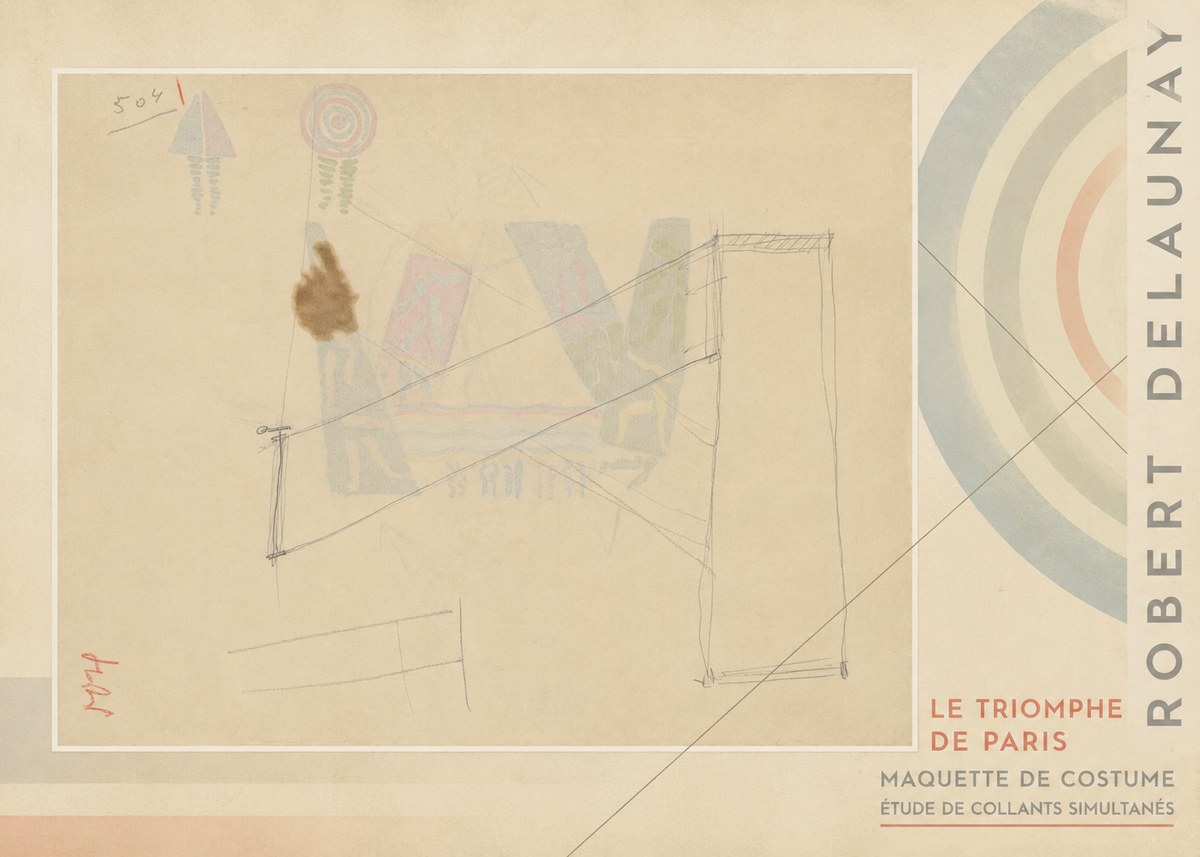 Robert Delaunay Le Triomphe De Paris III No5 - Poster