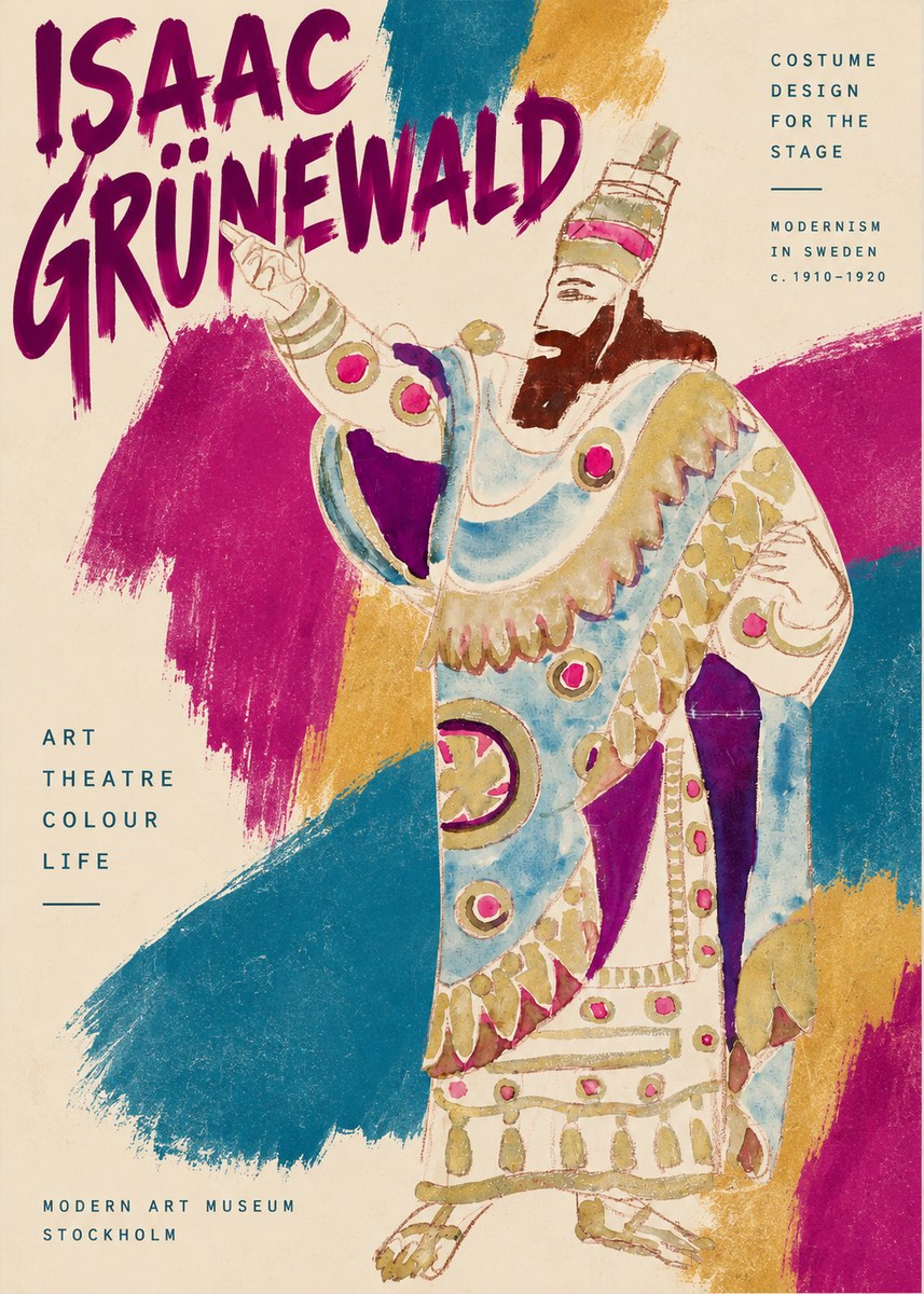 Isaac Grünewald The Theatre Lives No2 - Poster