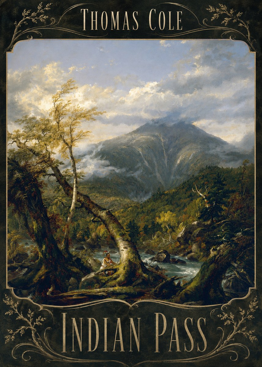 Thomas Cole Indian Pass I No2 - Poster
