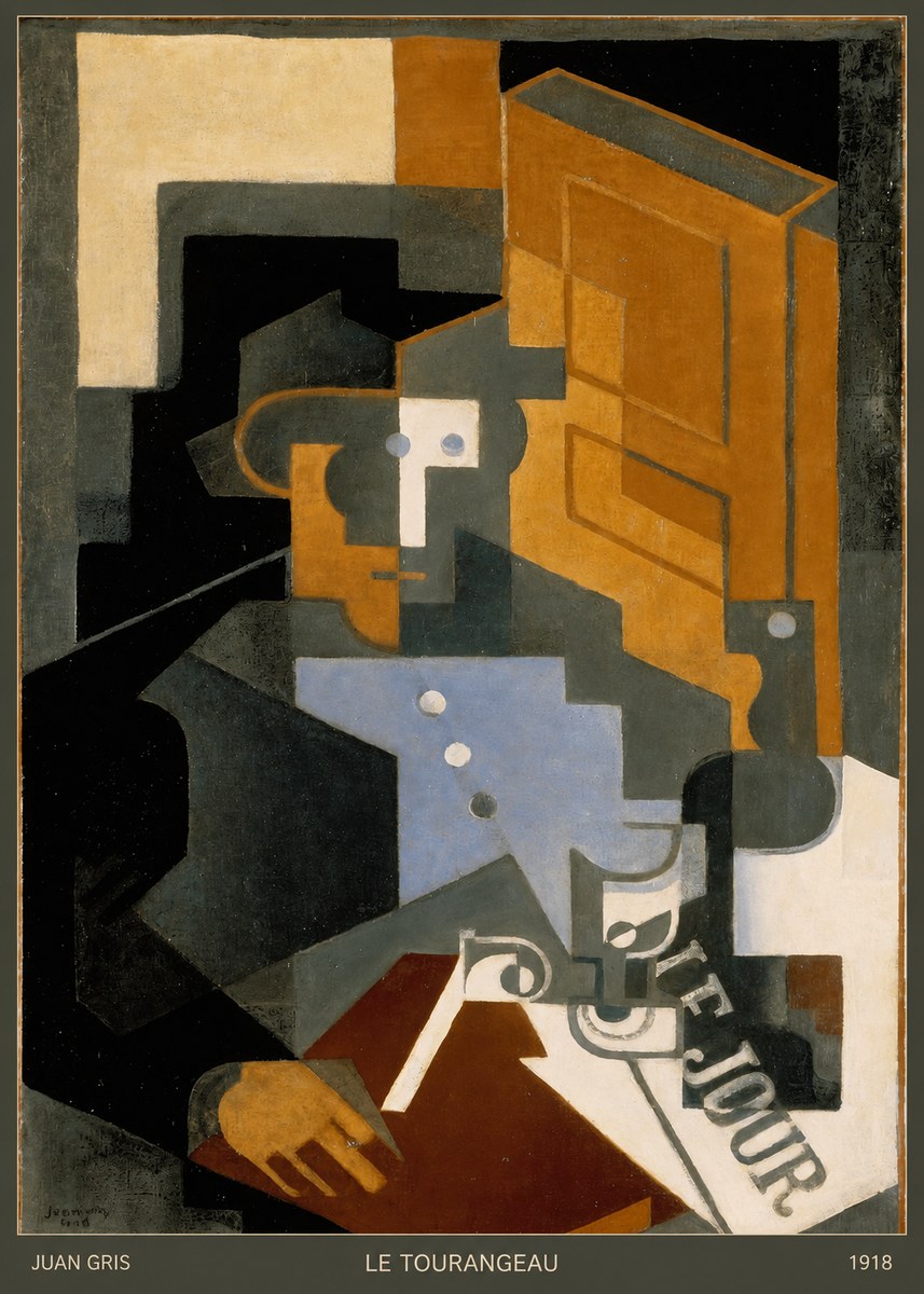 Juan Gris Le Tourangeau No6 - Poster