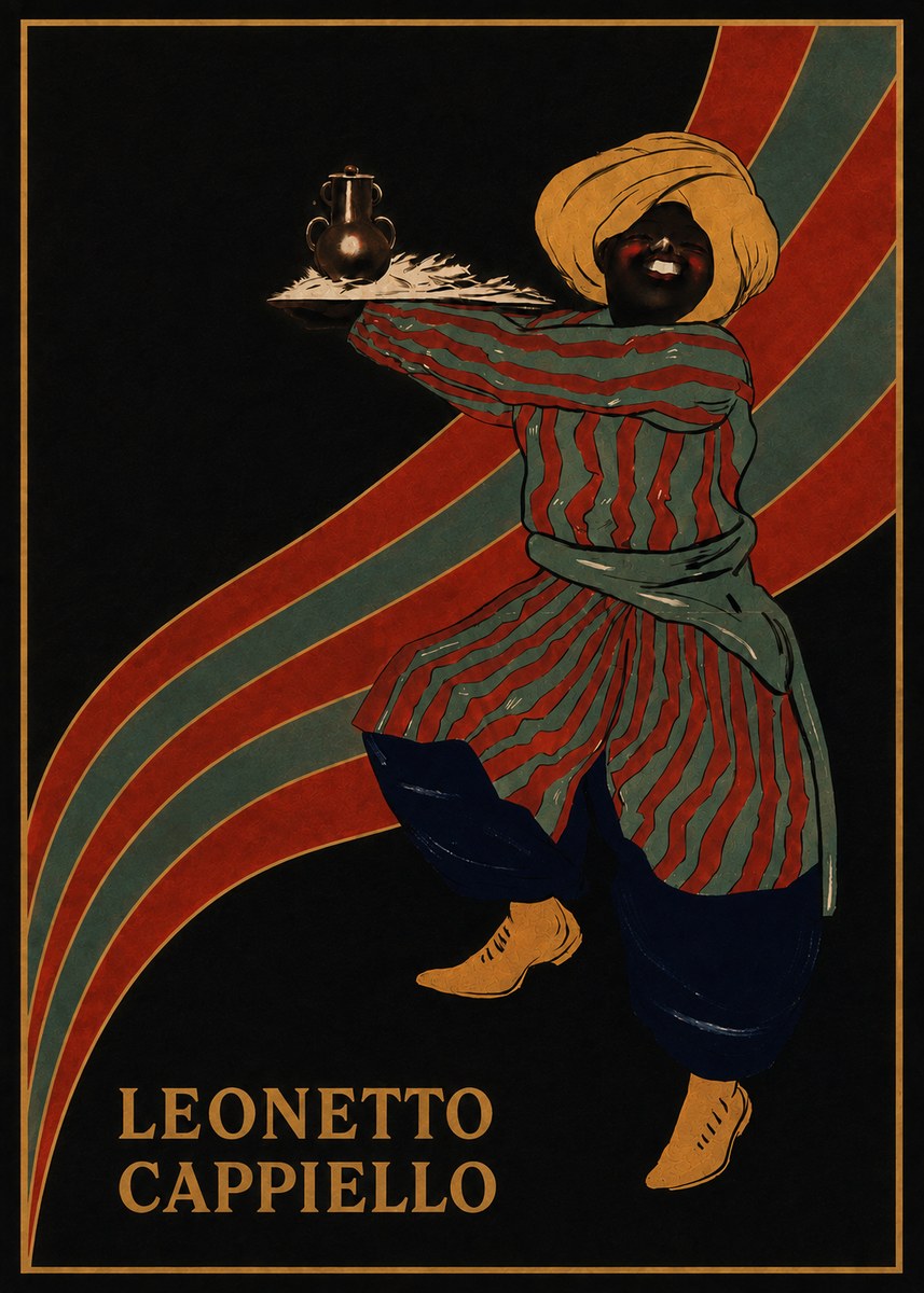 Leonetto Cappiello The Sultan No4 - Poster