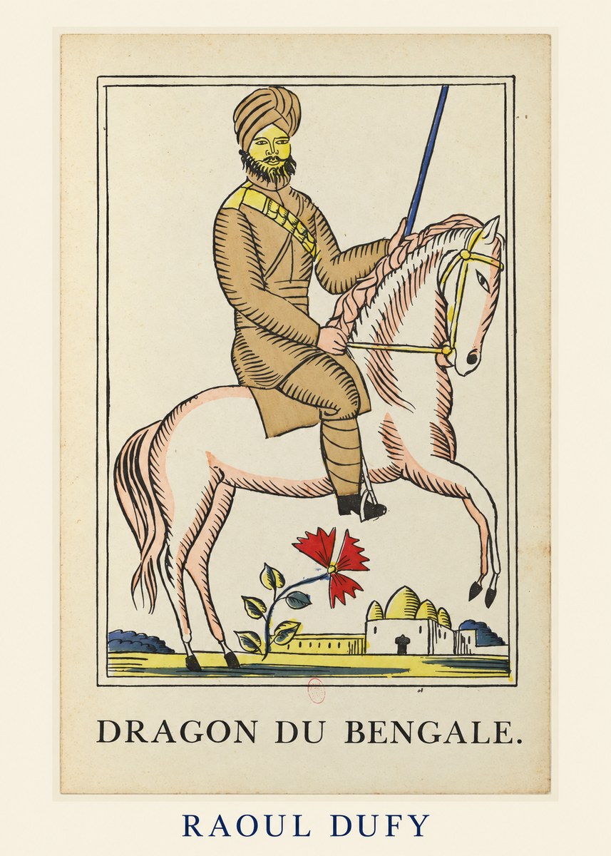 Raoul Dufy Dragon Du Bengale No3 - Poster