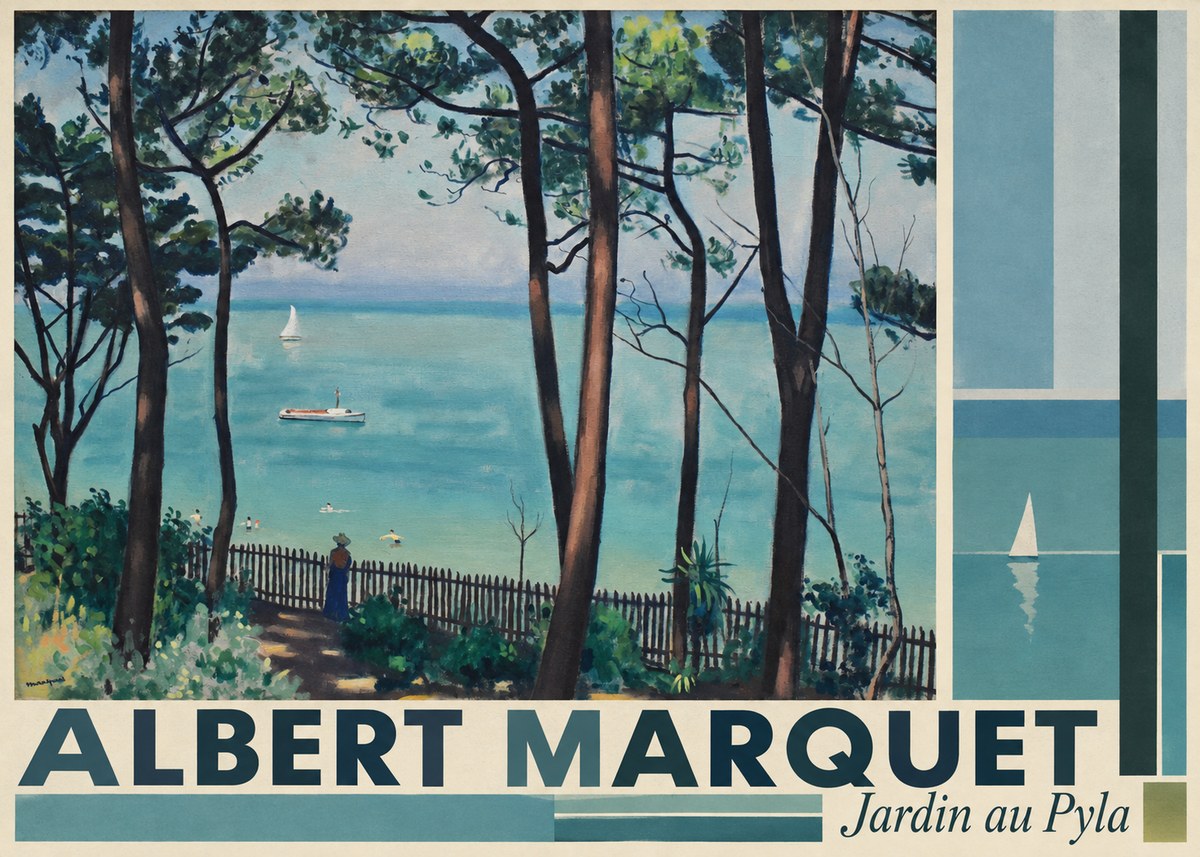 Albert Marquet Jardin Au Pyla No5 - Poster