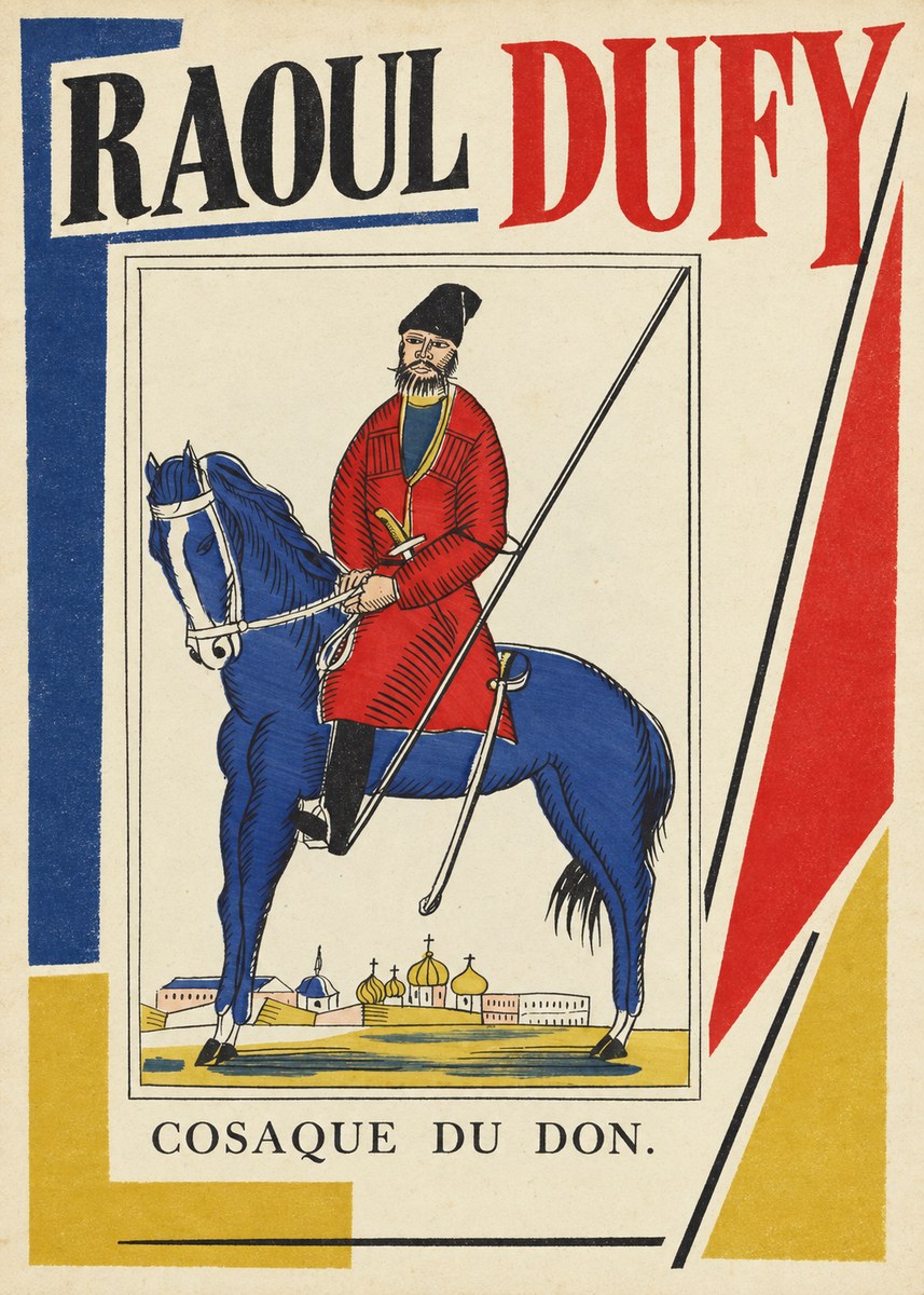 Raoul Dufy Cosaque Du Don. No2 - Poster