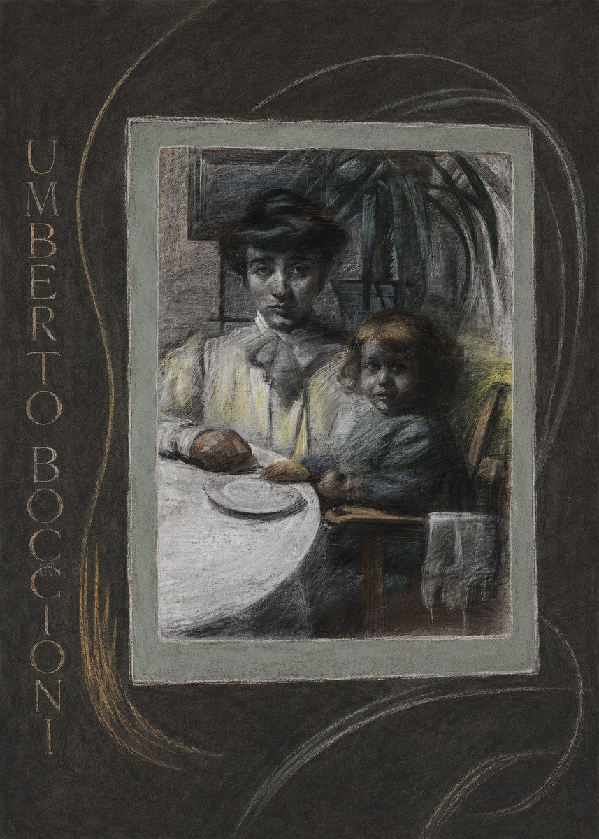Umberto Boccioni Mother and Sister No3 - Poster