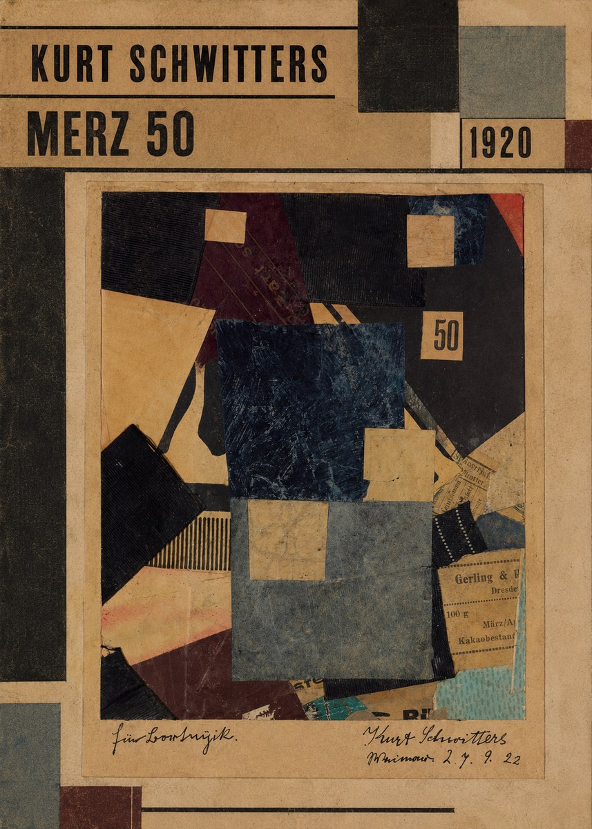 Kurt Schwitters Merz 50 No2 - Poster