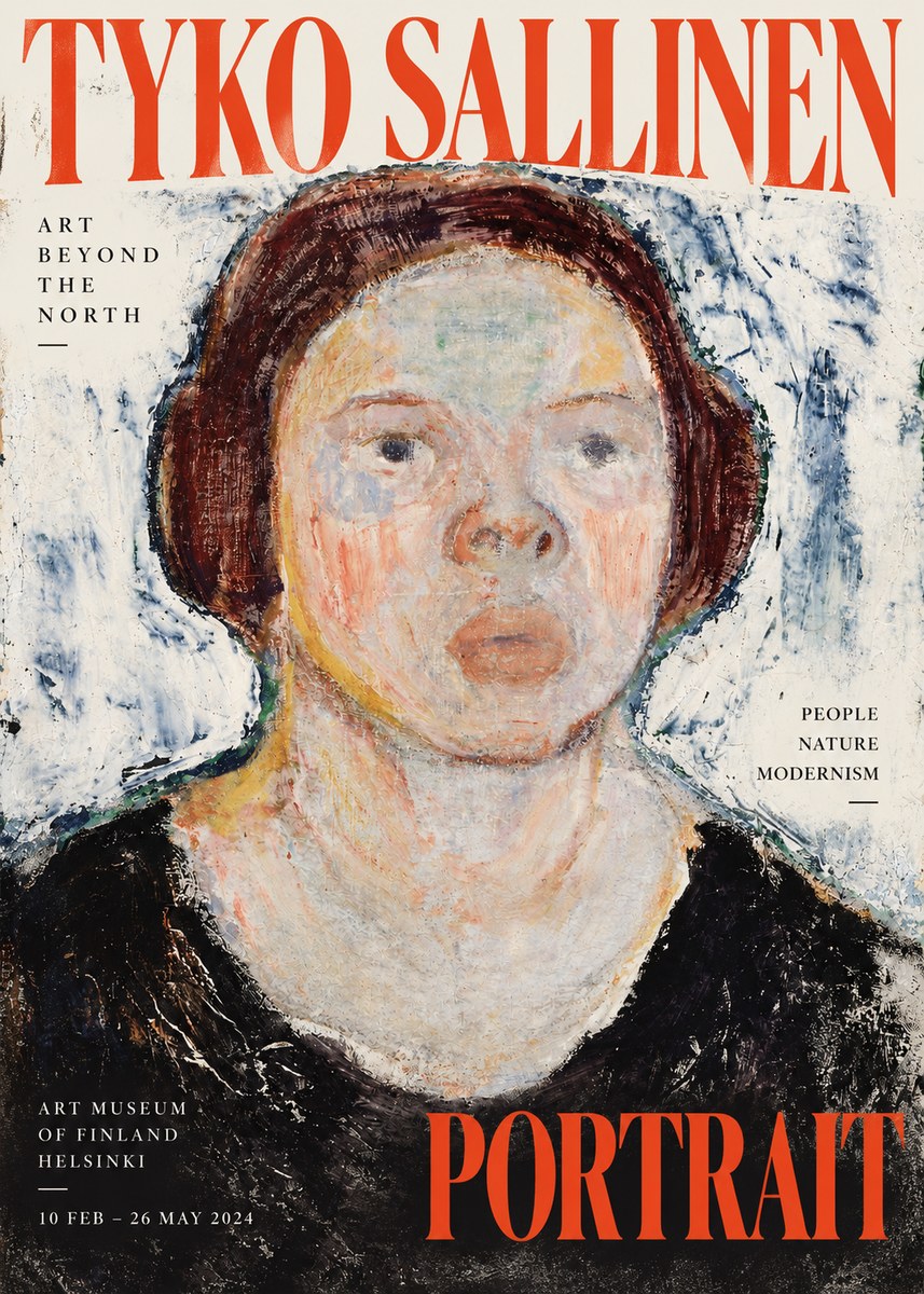 Tyko Sallinen Portrait I No2 - Poster
