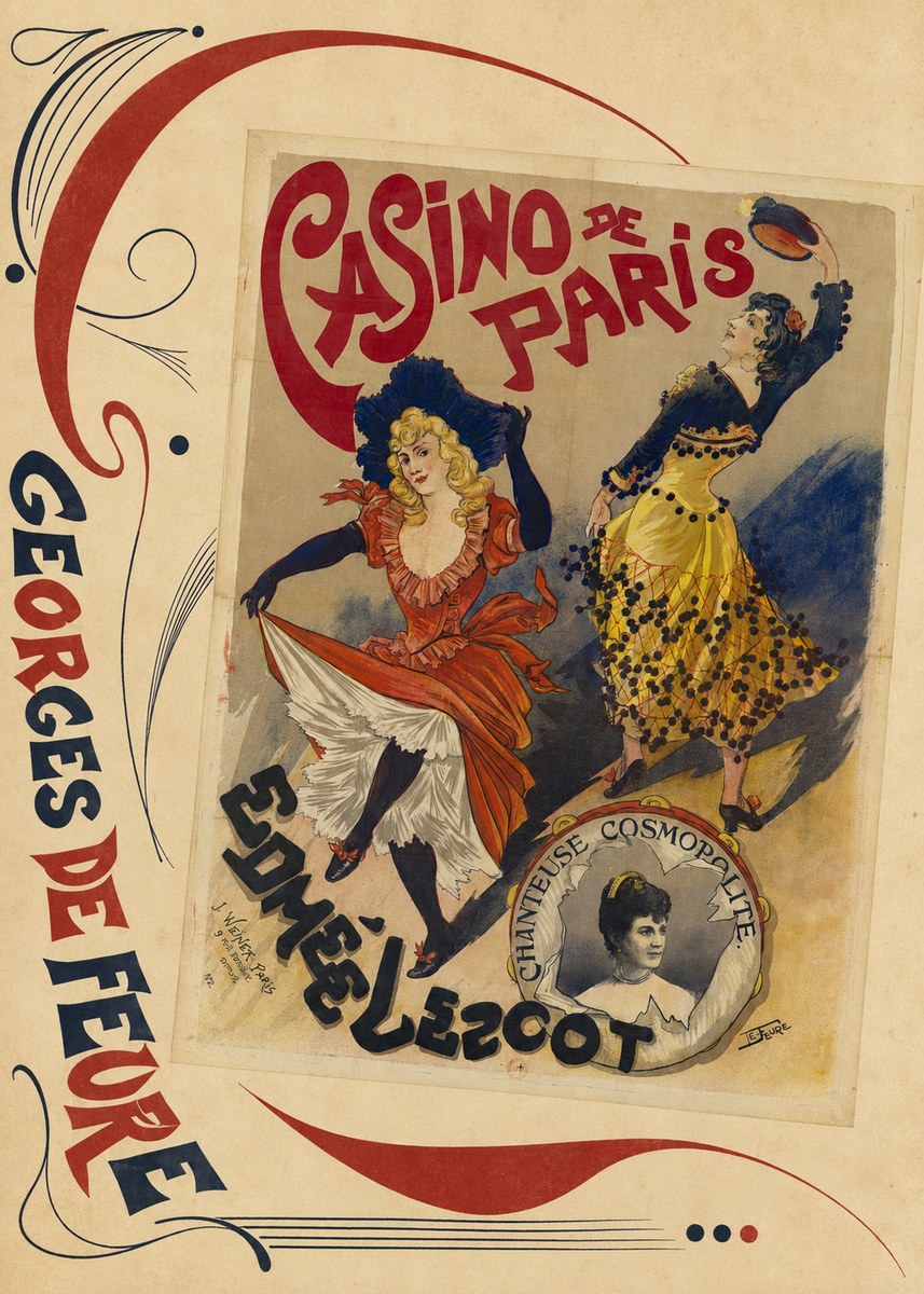 Georges de Feure Edmée Lescot No2 - Poster