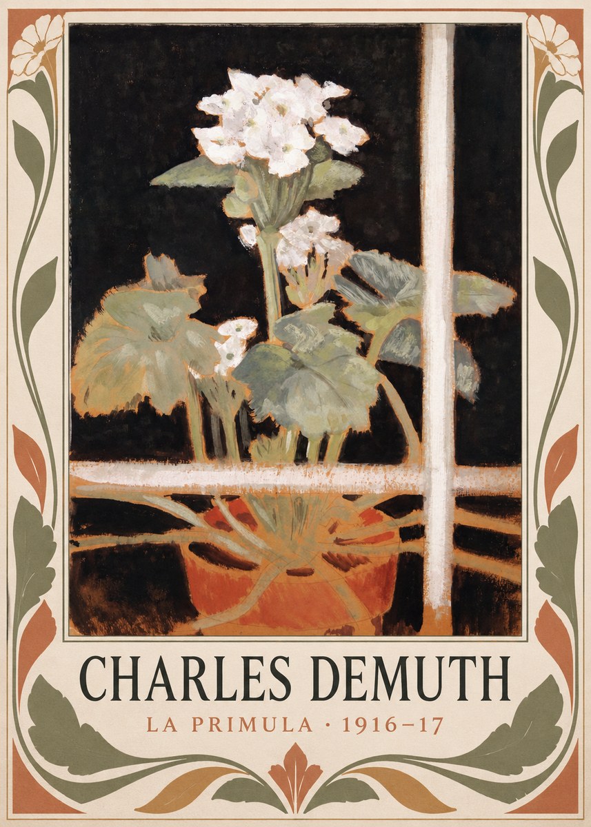 Charles Demuth La Primula No3 - Poster