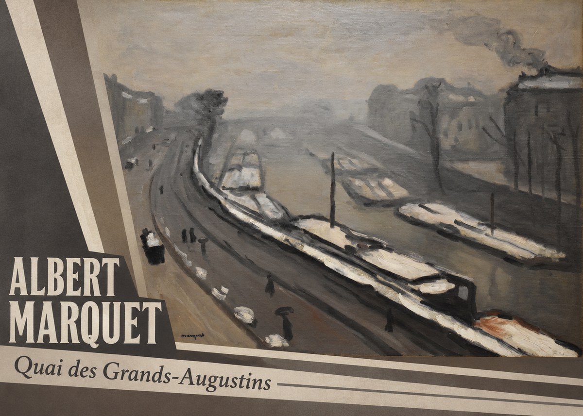 Albert Marquet Quai Des Grands-augustins No4 - Poster