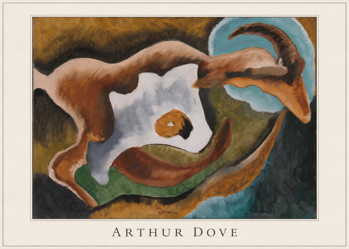 Arthur Dove Goat No3 - Poster