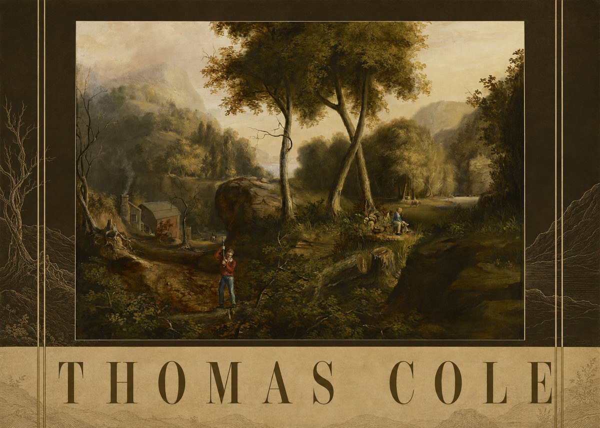 Thomas Cole The Hunter's Return I No6 - Poster
