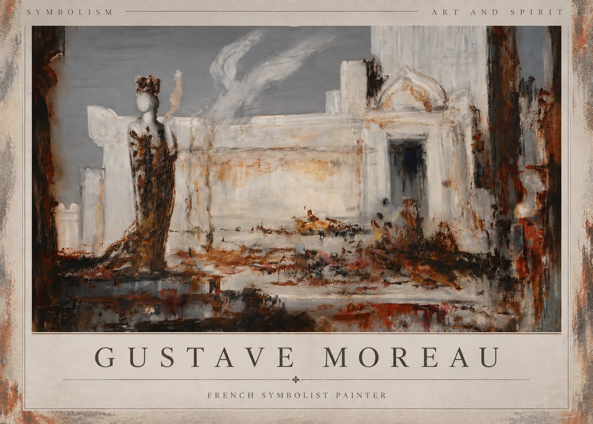 Gustave Moreau Untitled I No4 - Poster