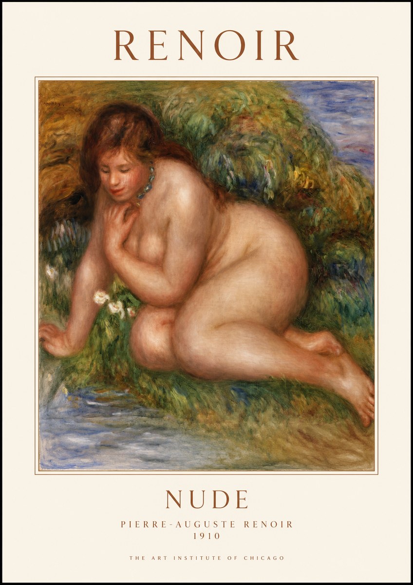 Renoir Nude No1 - Poster