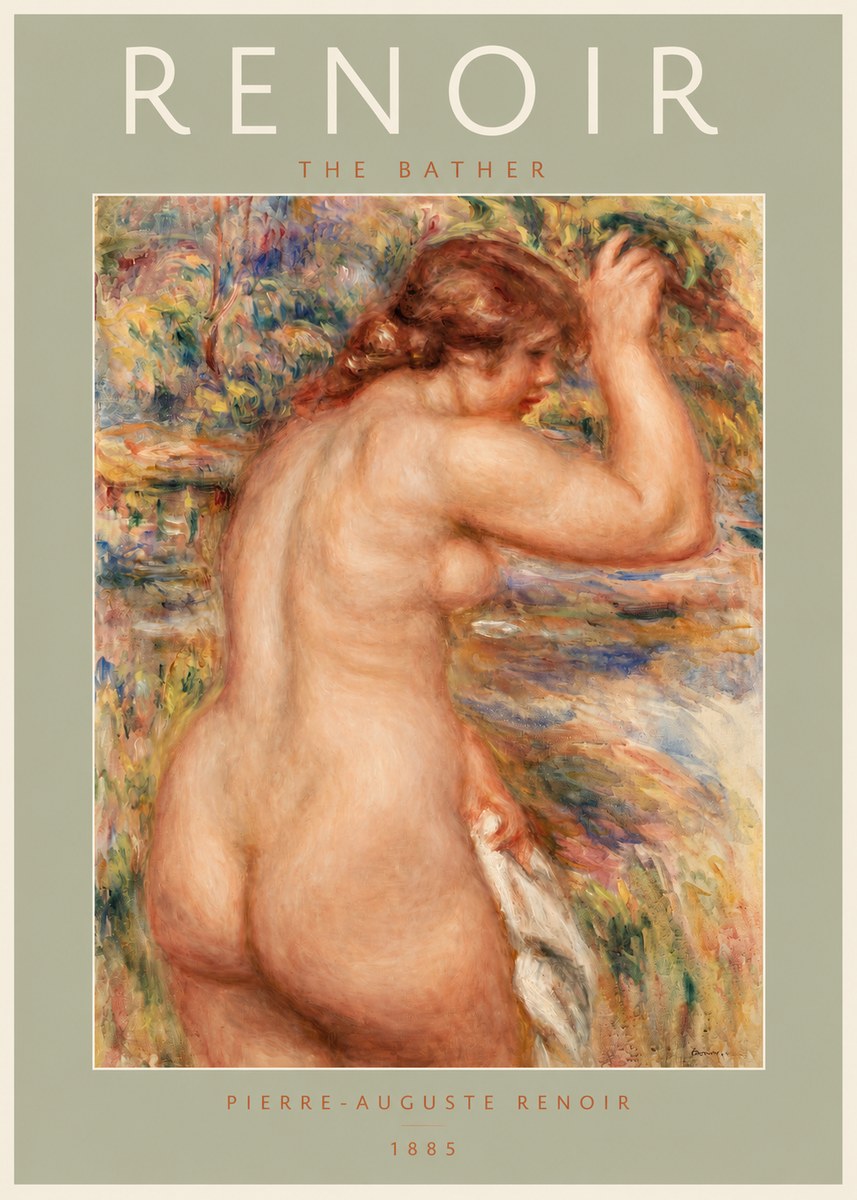 Renoir Bather No2 - Poster