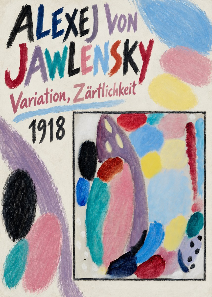 Alexej von Jawlensky Variation, Zärtlichkeit No6 - Poster