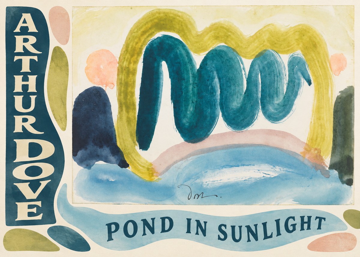 Arthur Dove Pond in Sunlight No2 - Poster