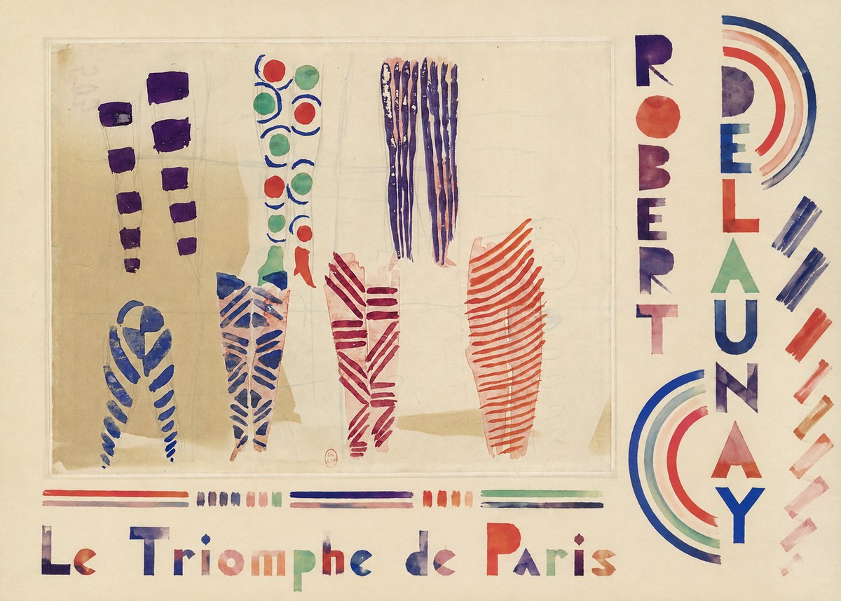 Robert Delaunay Le Triomphe De Paris IV No5 - Poster