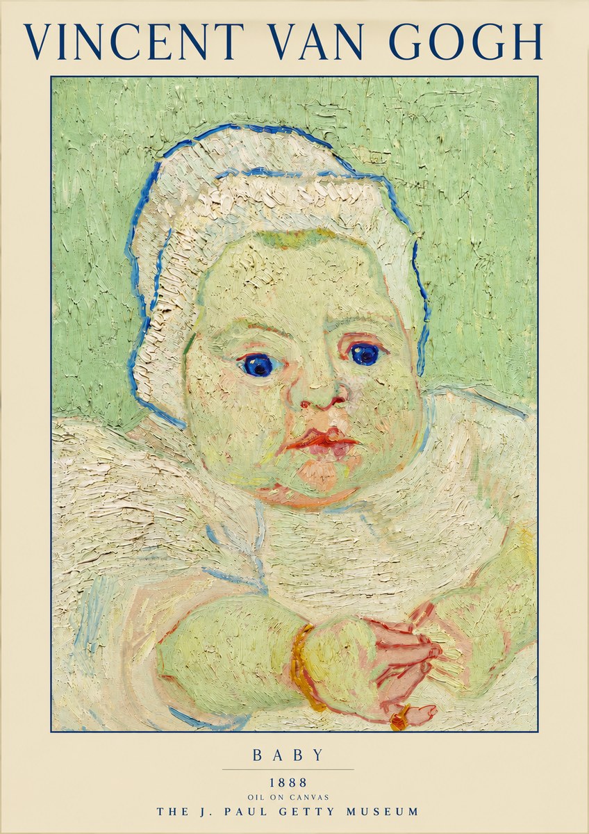 Van Gogh Baby No3 - Poster
