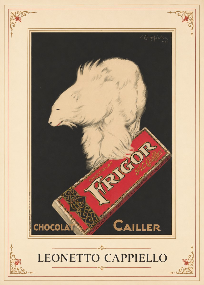 Leonetto Cappiello Chocolat Frigor No1 - Poster
