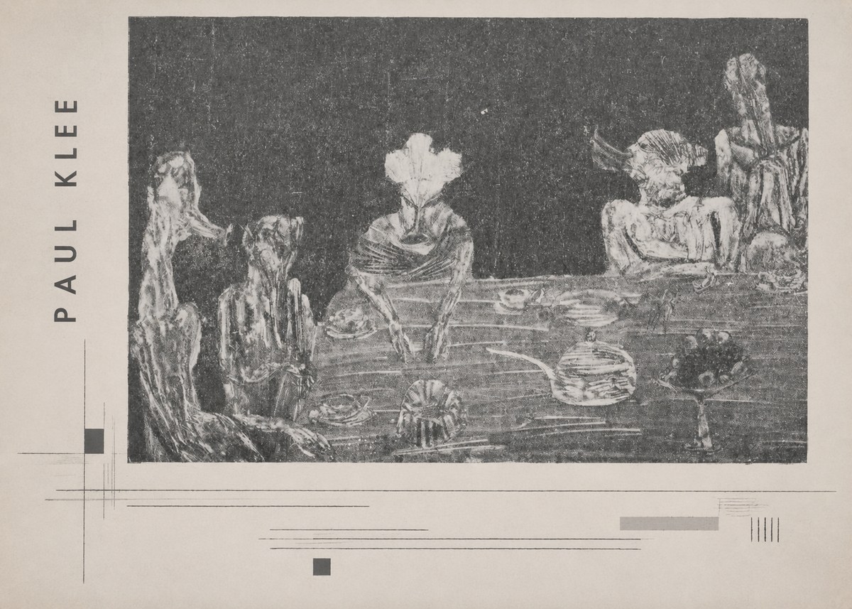 Paul Klee Die Mahlzeit No2 - Poster