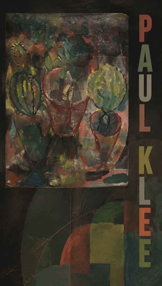 Paul Klee Three Potted Plants No4 - Poster