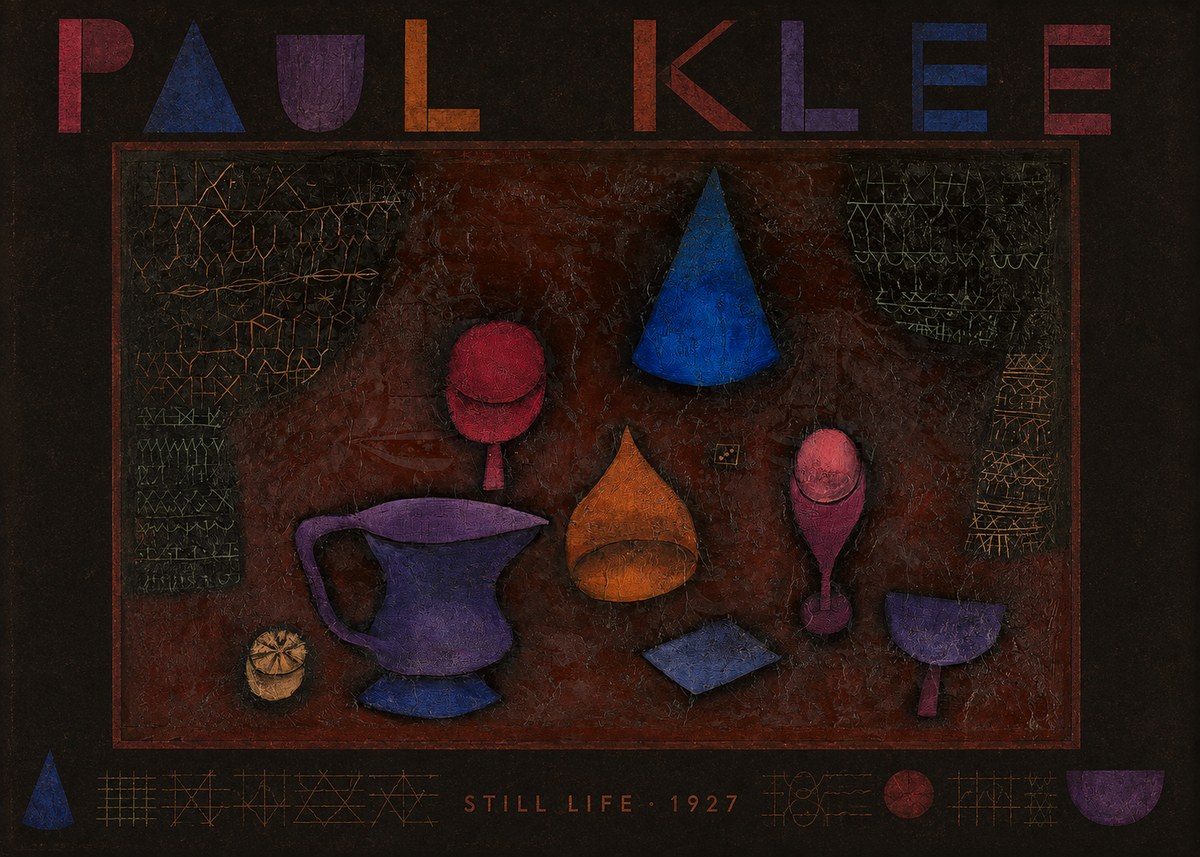 Paul Klee Still Life No5 - Poster