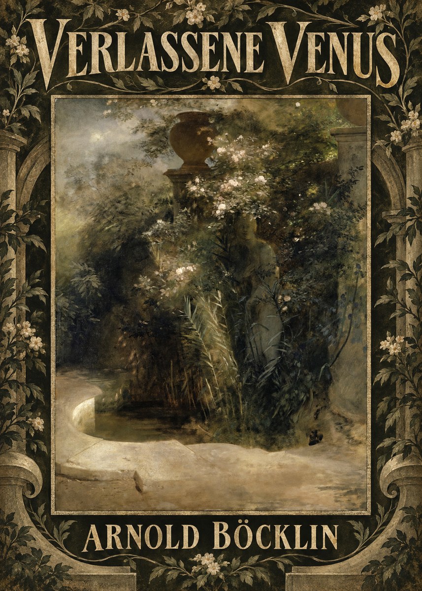 Arnold Böcklin Verlassene Venus No5 - Poster