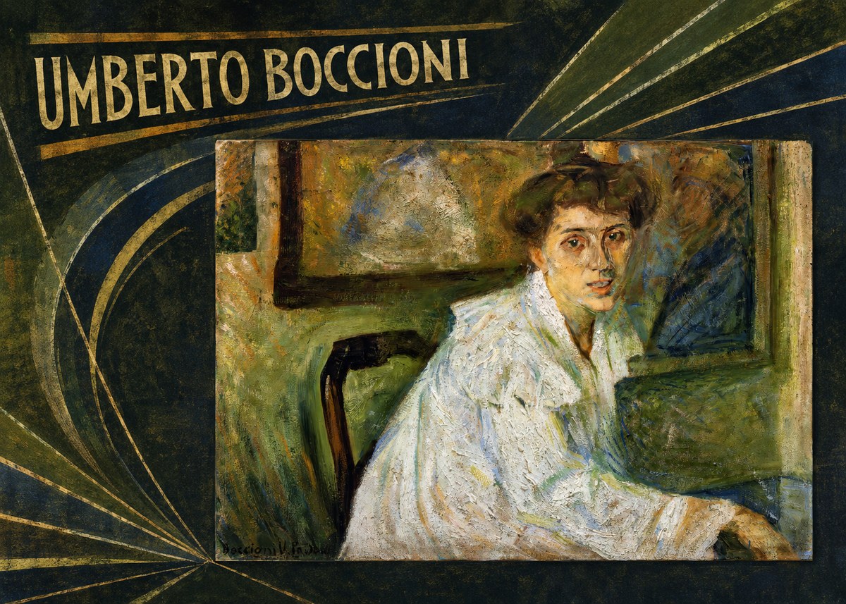 Umberto Boccioni Portrait of the Artist's Mother No5 - Poster