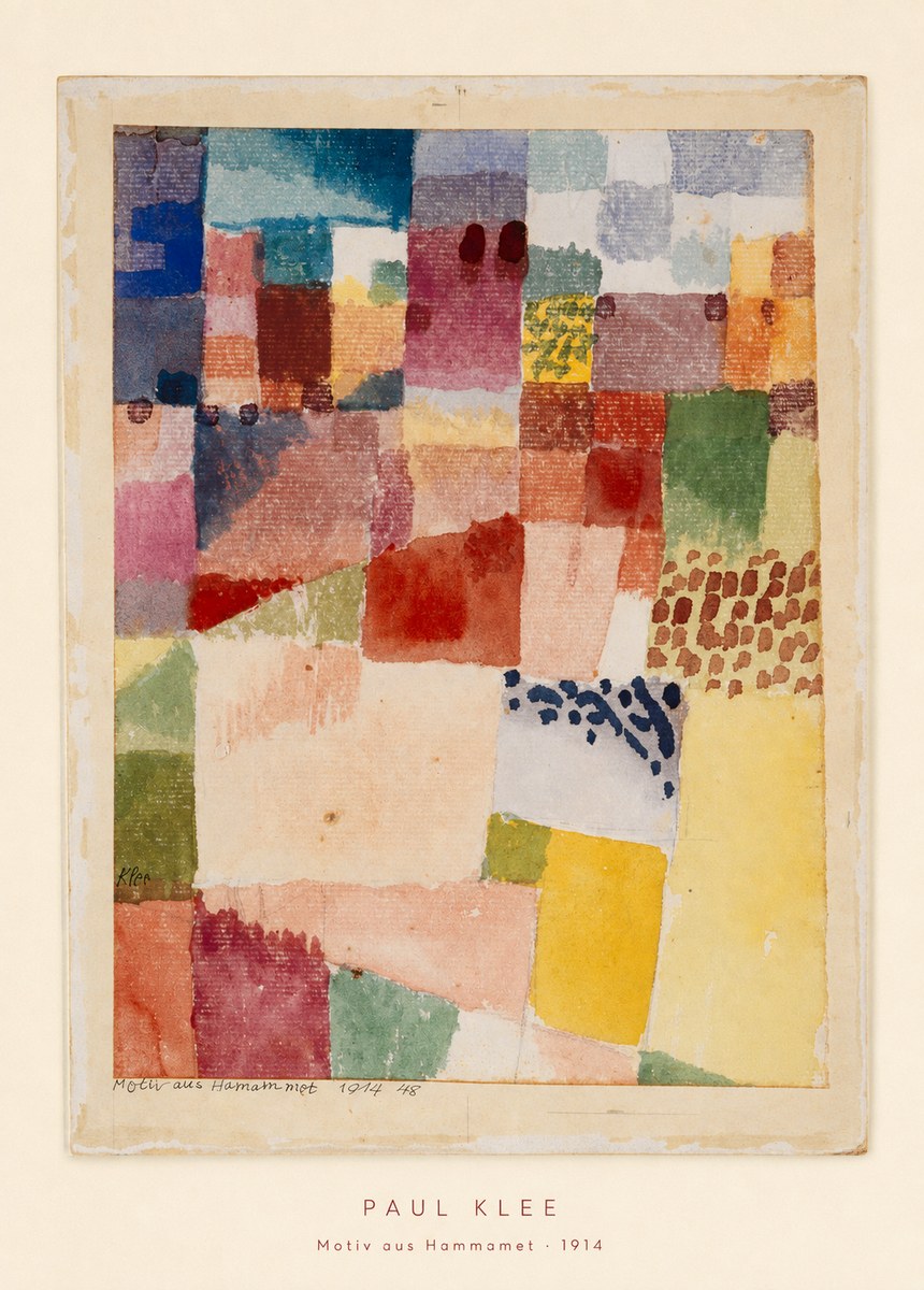 Paul Klee Motiv Aus Hammamet No4 - Poster
