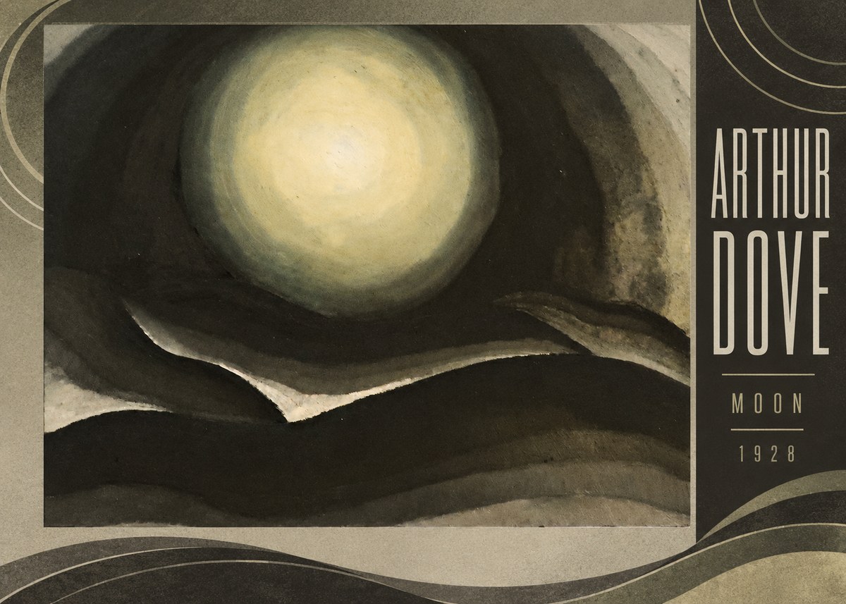 Arthur Dove Moon No2 - Poster
