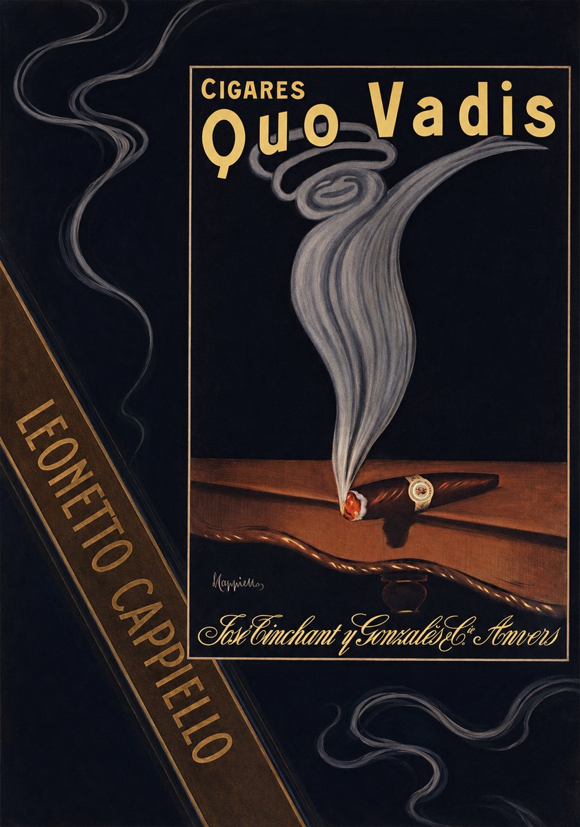 Leonetto Cappiello Quo Vadis No5 - Poster
