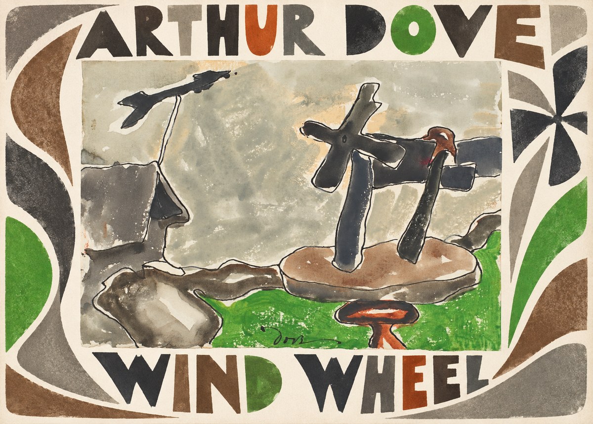 Arthur Dove Wind Wheel No2 - Poster