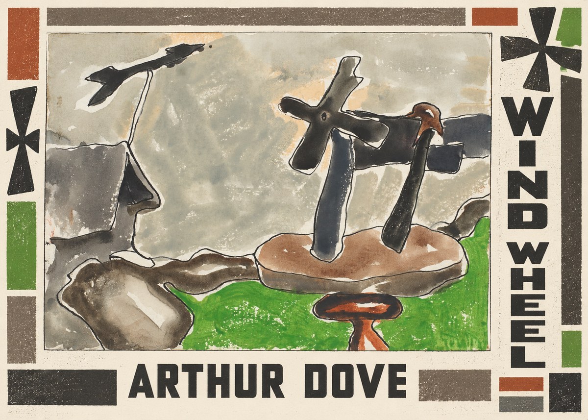 Arthur Dove Wind Wheel No4 - Poster