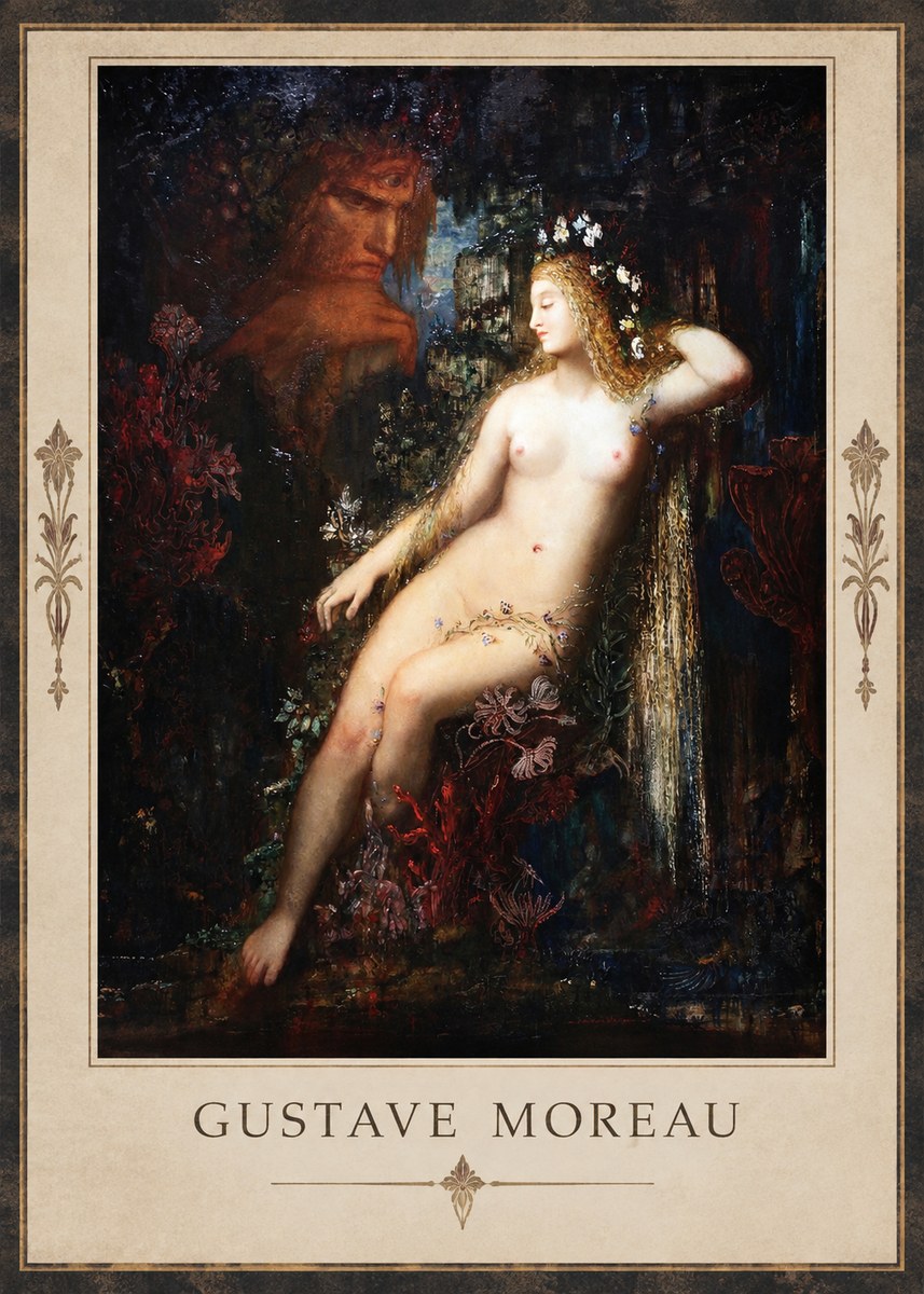Gustave Moreau Hélène No2 - Poster