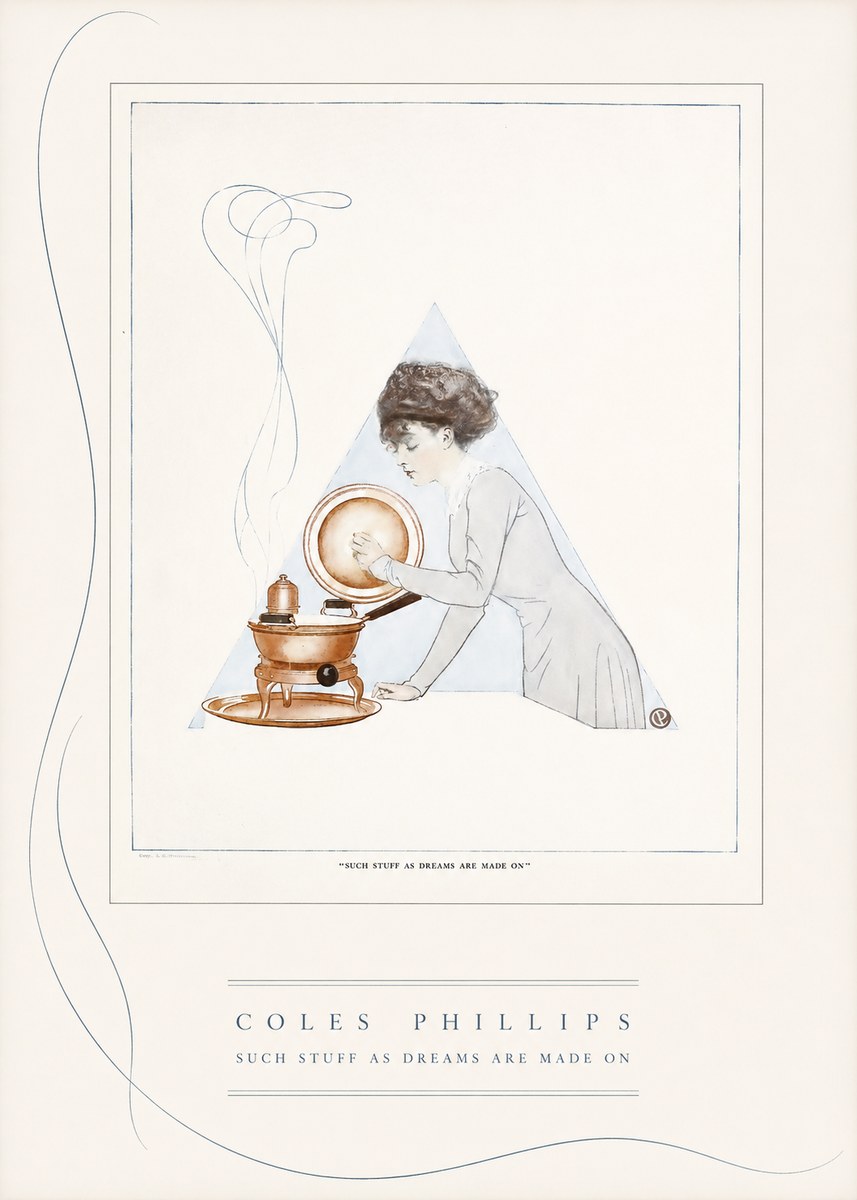Coles Phillips Such Stuff as Dreams Are Made On No3 - Poster
