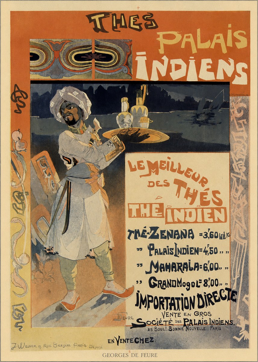 Georges de Feure Palais Indiens No6 - Poster