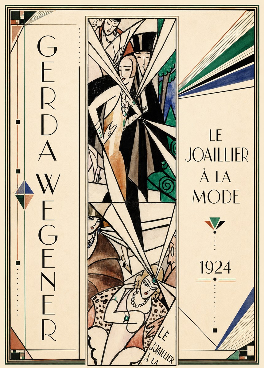 Gerda Wegener Le Joaillier À La Mode No1 - Poster