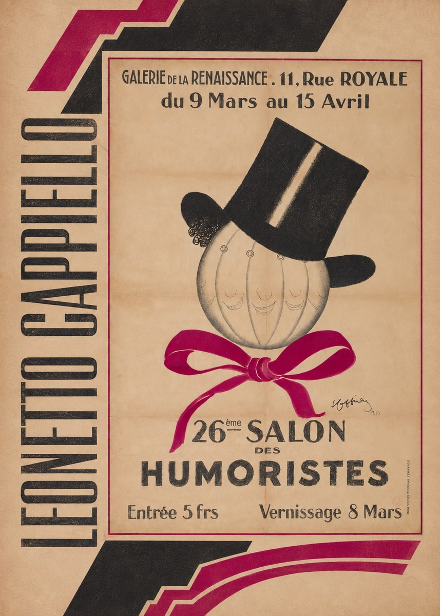 Leonetto Cappiello 26Ème Salon Des Humoristes No2 - Poster