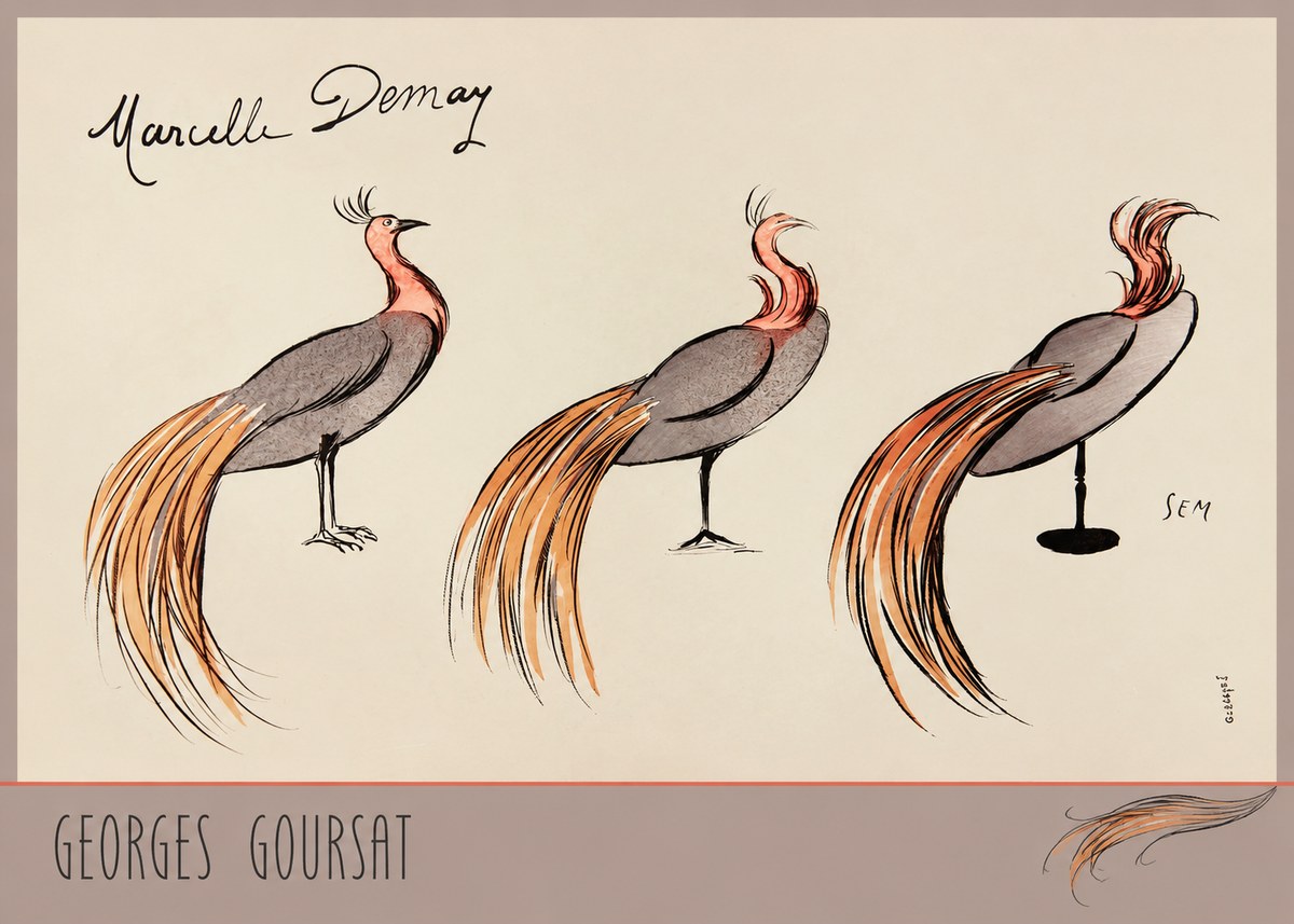 Georges Goursat Marcelle Demay No2 - Poster